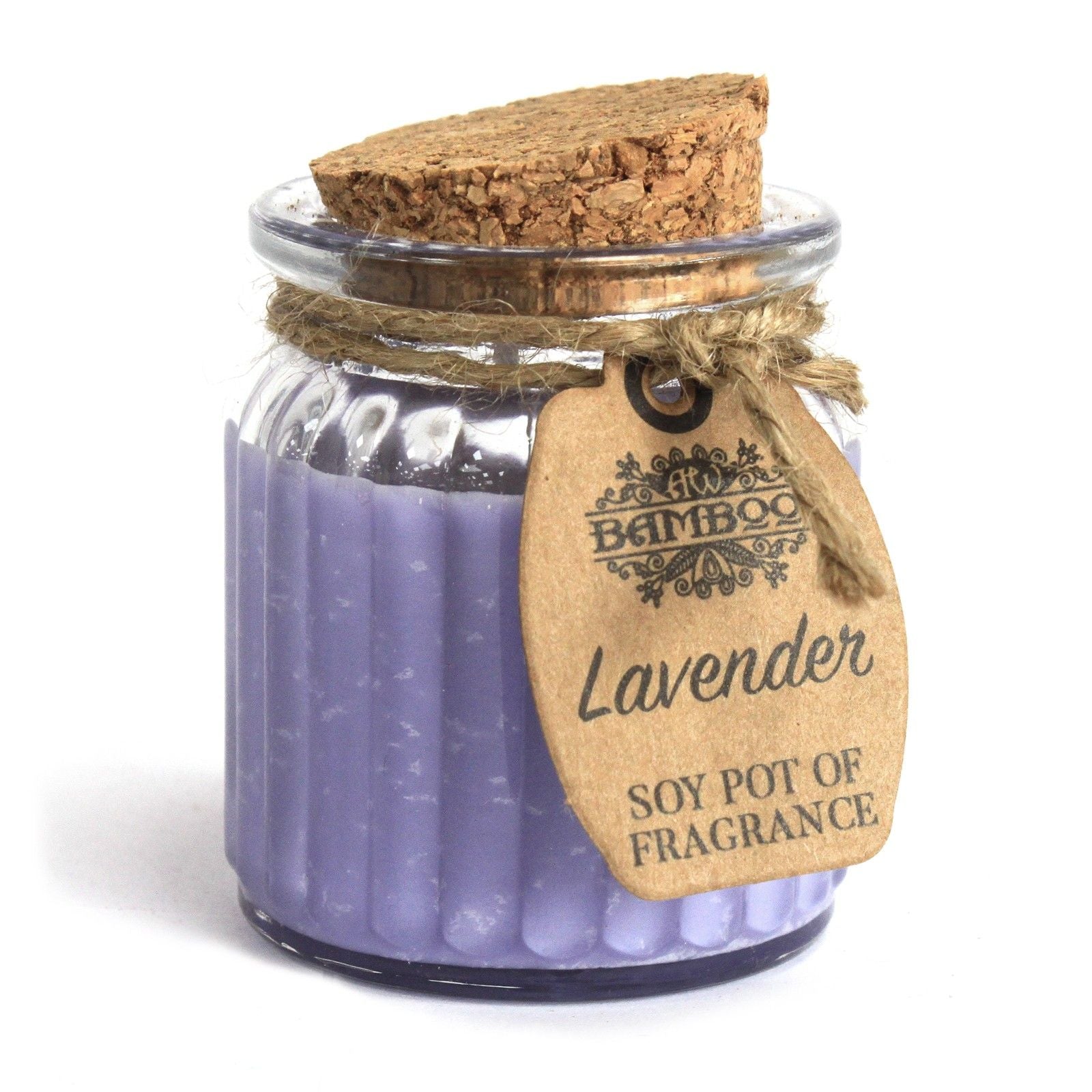 Lavendel-Soja-Duftkerzentopf
