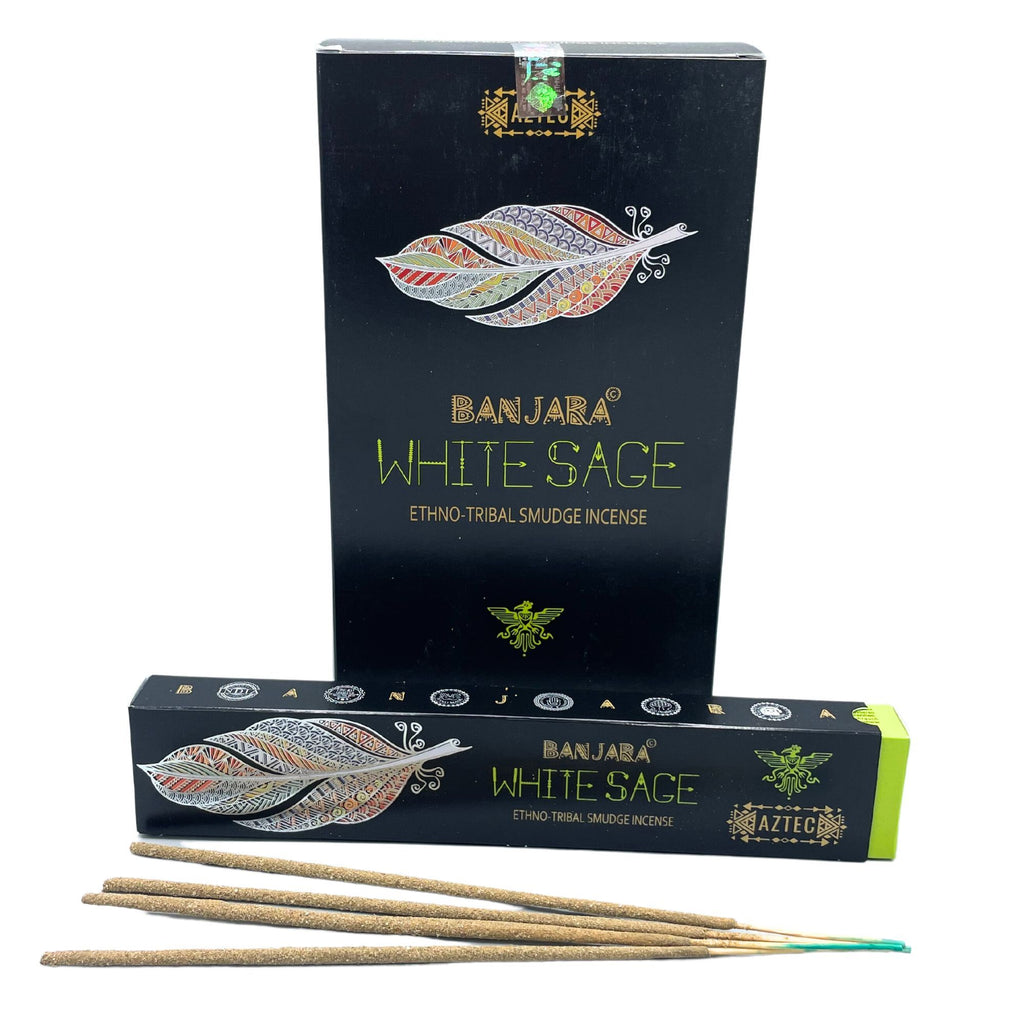 Banjara Tribal Smudge Räucherstäbchen - Weißer Salbei
