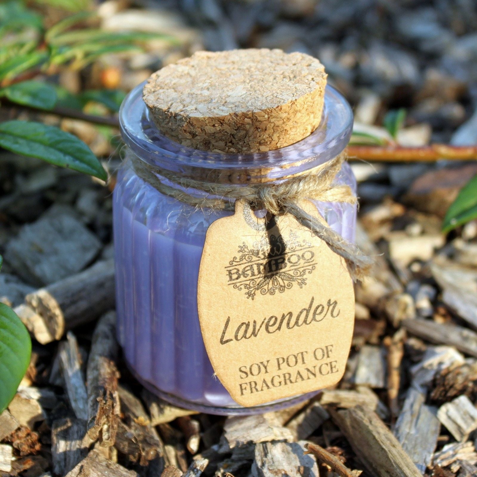 Lavendel-Soja-Duftkerzentopf