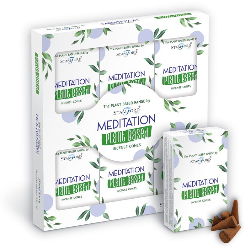 Pflanzliche Räucherkegel – Meditation