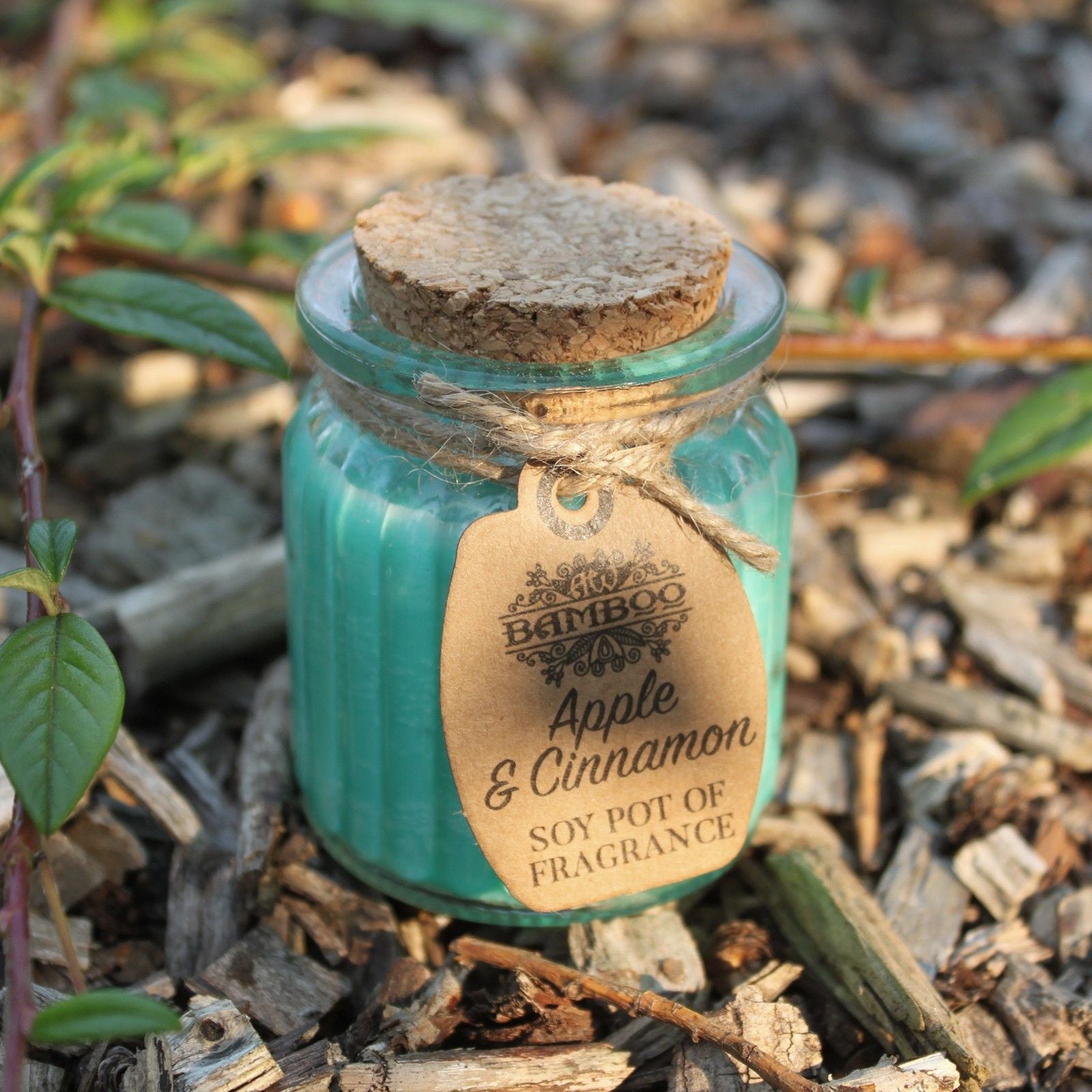 Duftkerze im Glas "Apple & Cinnamon Soy"
