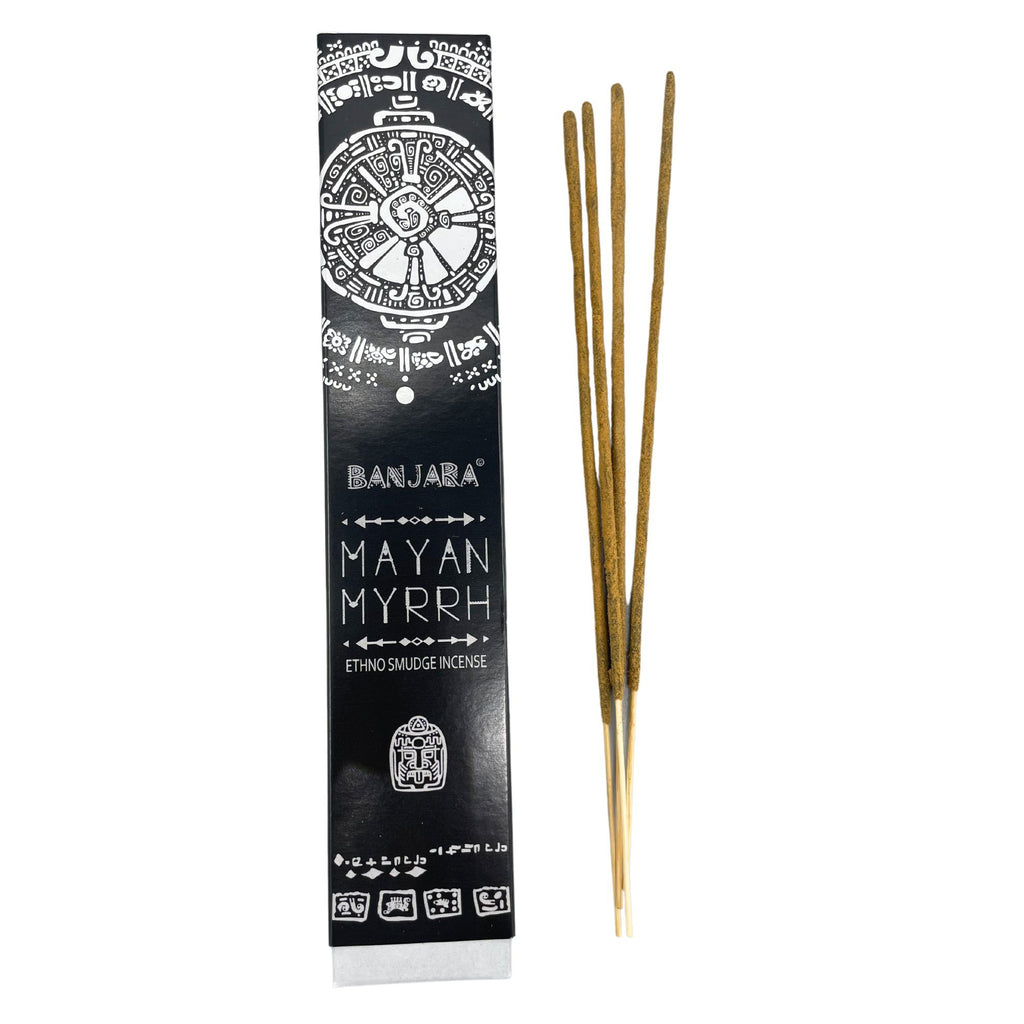 Banjara Tribal Smudge Räucherstäbchen - Maya-Myrrhe