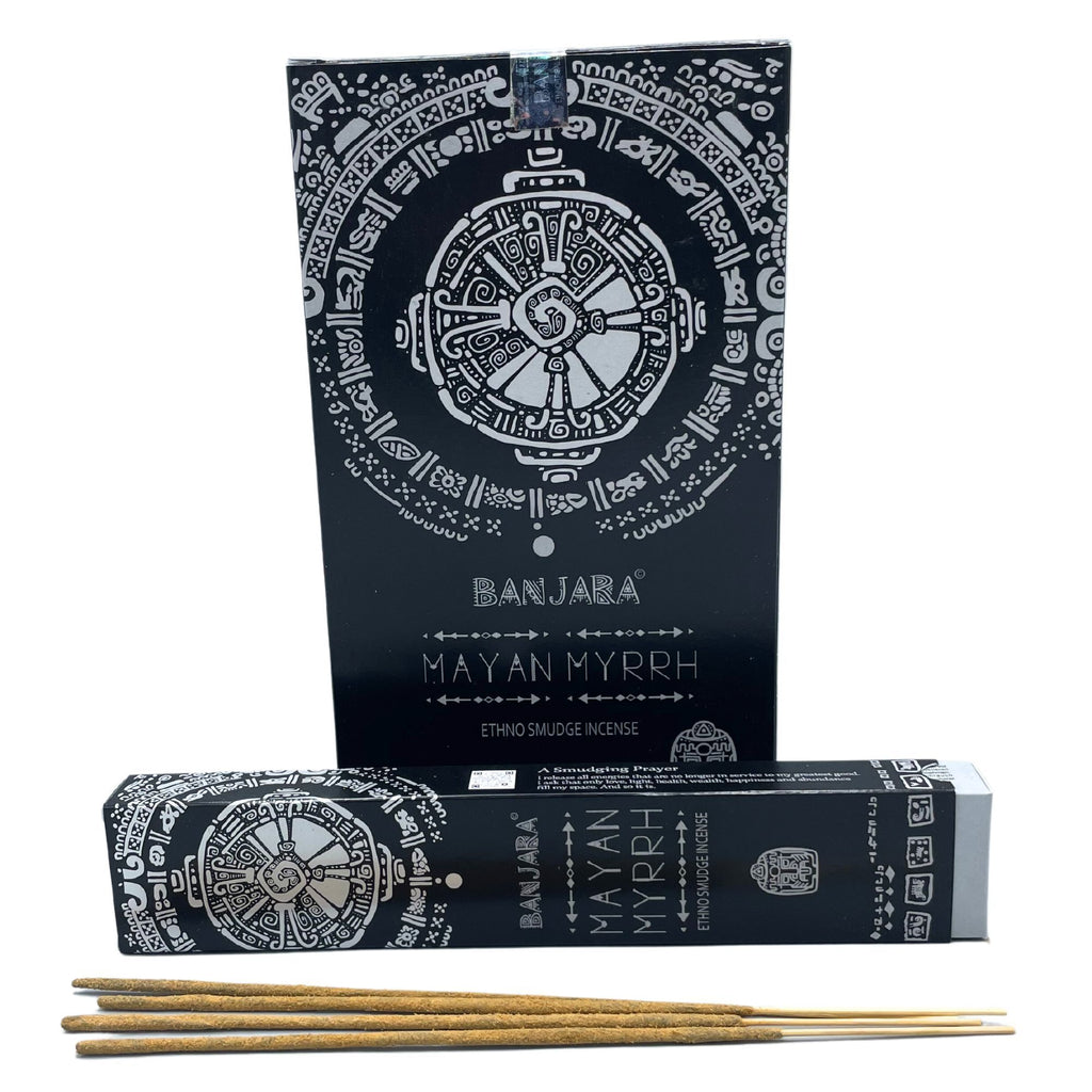 Banjara Tribal Smudge Räucherstäbchen - Maya-Myrrhe