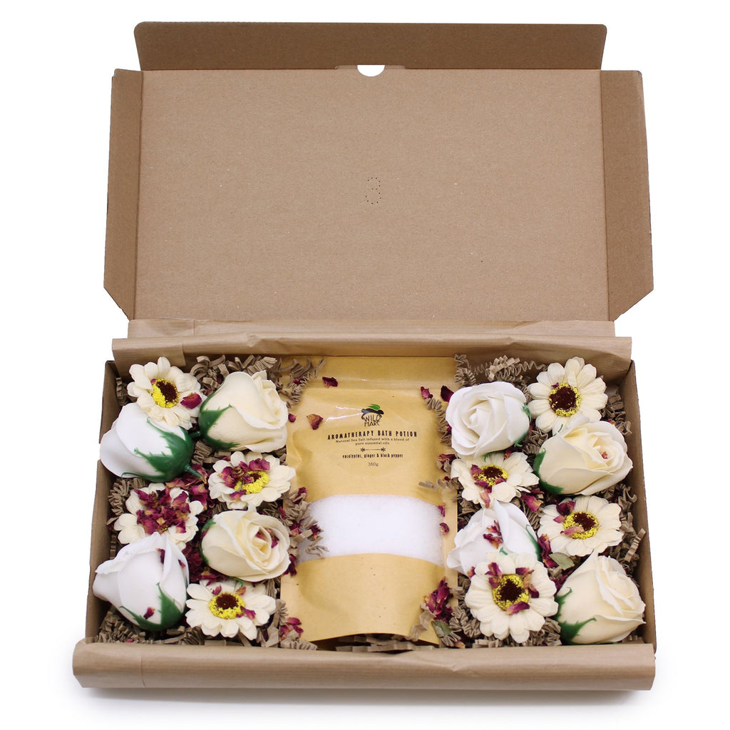 Ensemble Lièvre sauvage Sel et Fleurs - Rhume et Grippe