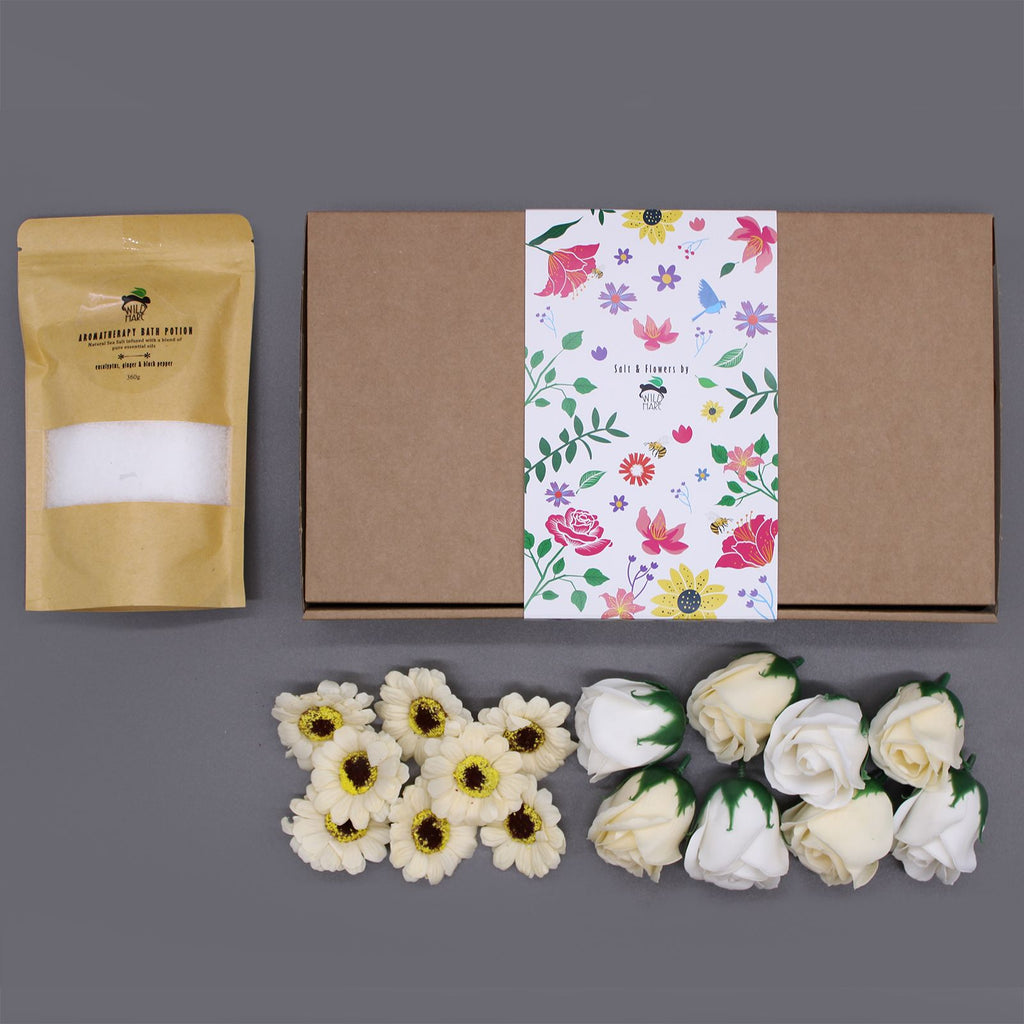 Ensemble Lièvre sauvage Sel et Fleurs - Rhume et Grippe