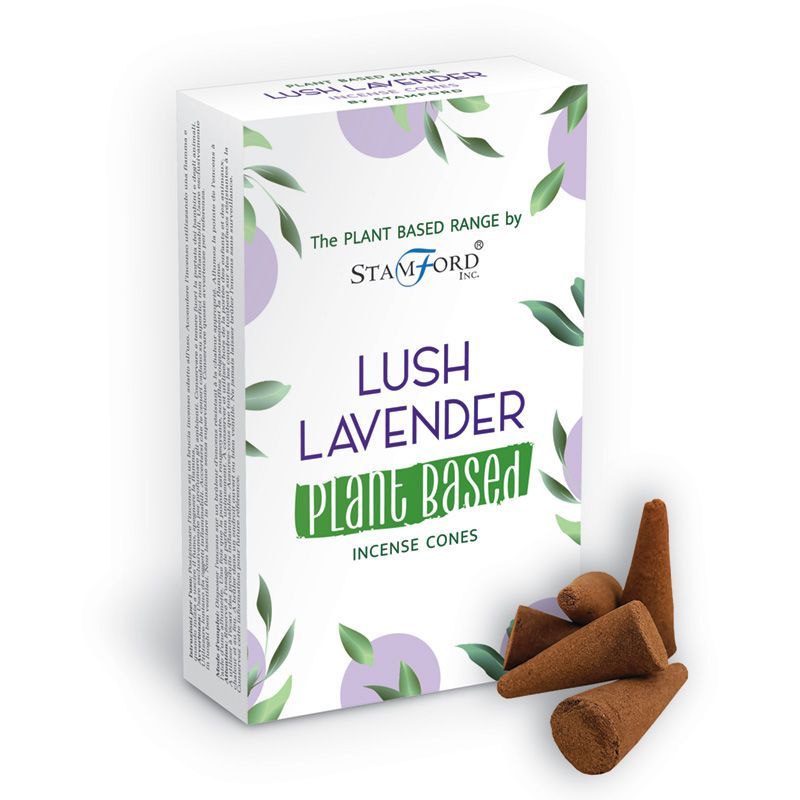 Pflanzliche Räucherkegel - Üppiger Lavendel