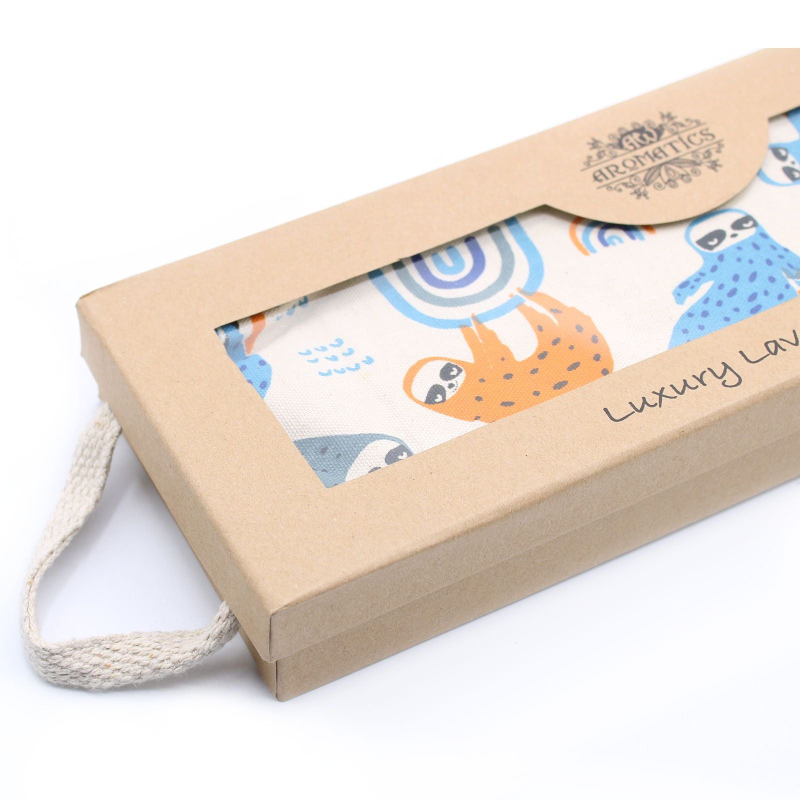 Pochon de blé à la lavande de luxe en boîte cadeau - Paresseux paresseux