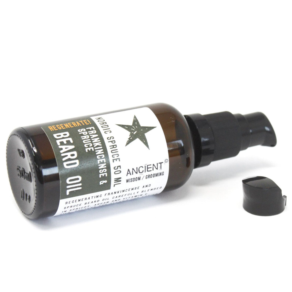 Huile à Barbe 50 ml - Épicéa Nordique - Régénère !