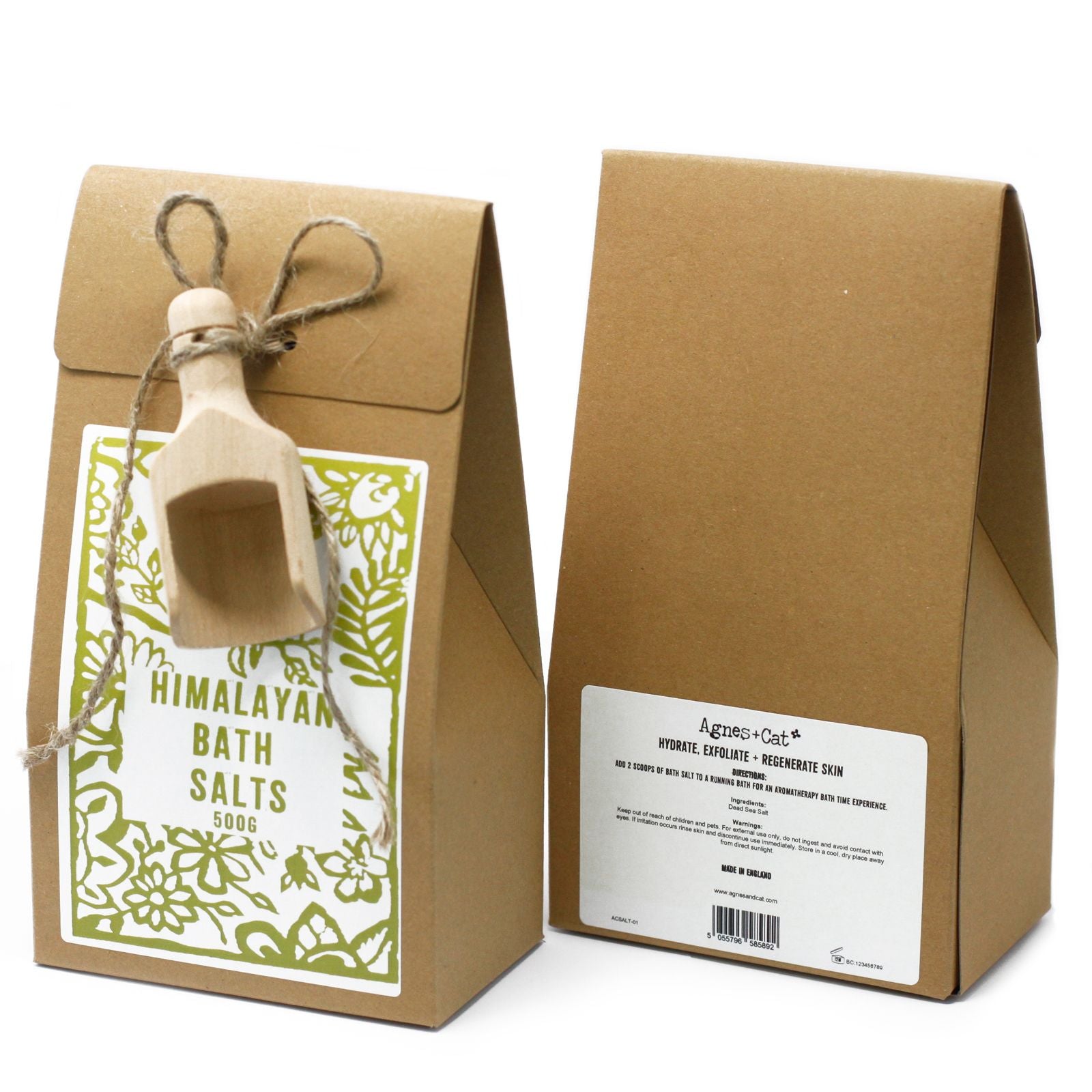 Packung mit 500 g Badesalz – Ylang und Rose Himalaya