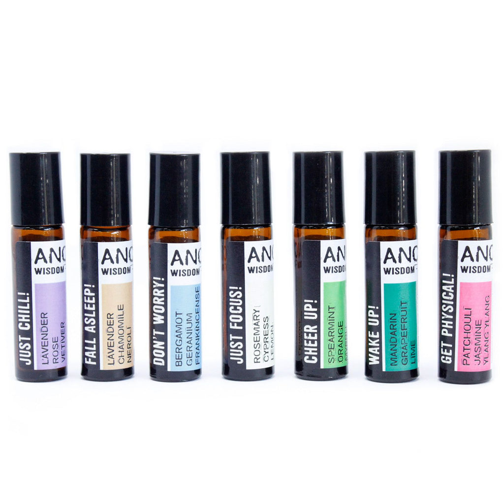 Mélange d'huiles essentielles à bille 10 ml - Détendez-vous !
