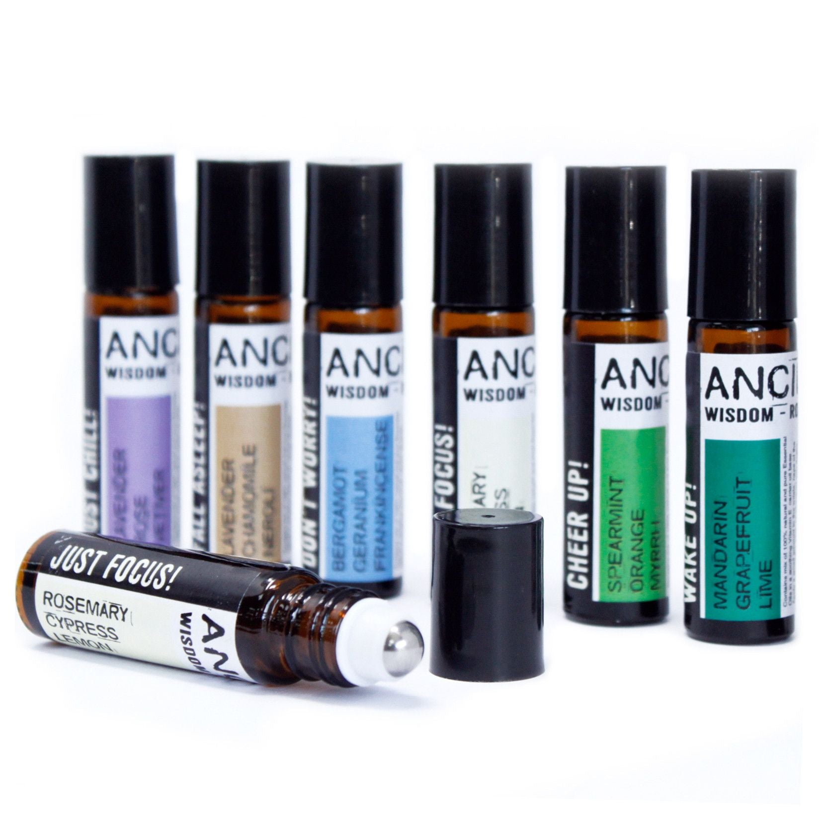 Mélange d'huiles essentielles à bille 10 ml - Détendez-vous !