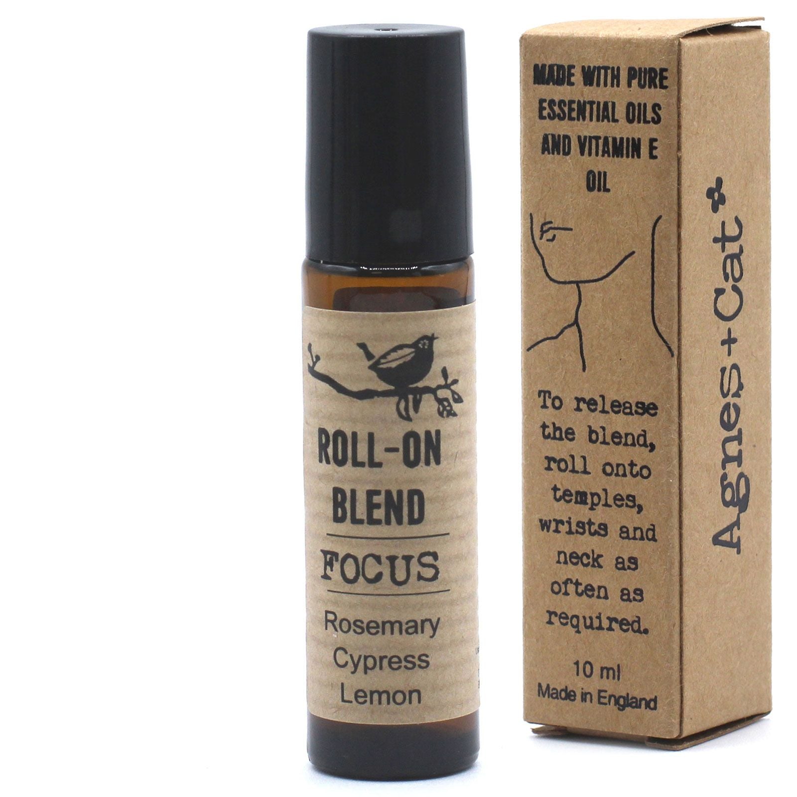 10 ml Roll-on Ätherische Ölmischung - FOCUS