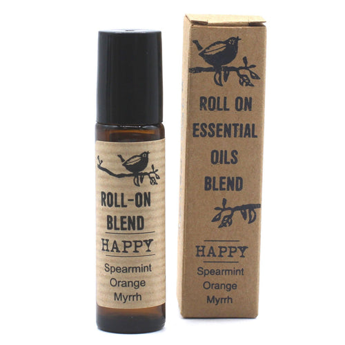 10ml Roll-On Ätherische Ölmischung - HAPPY