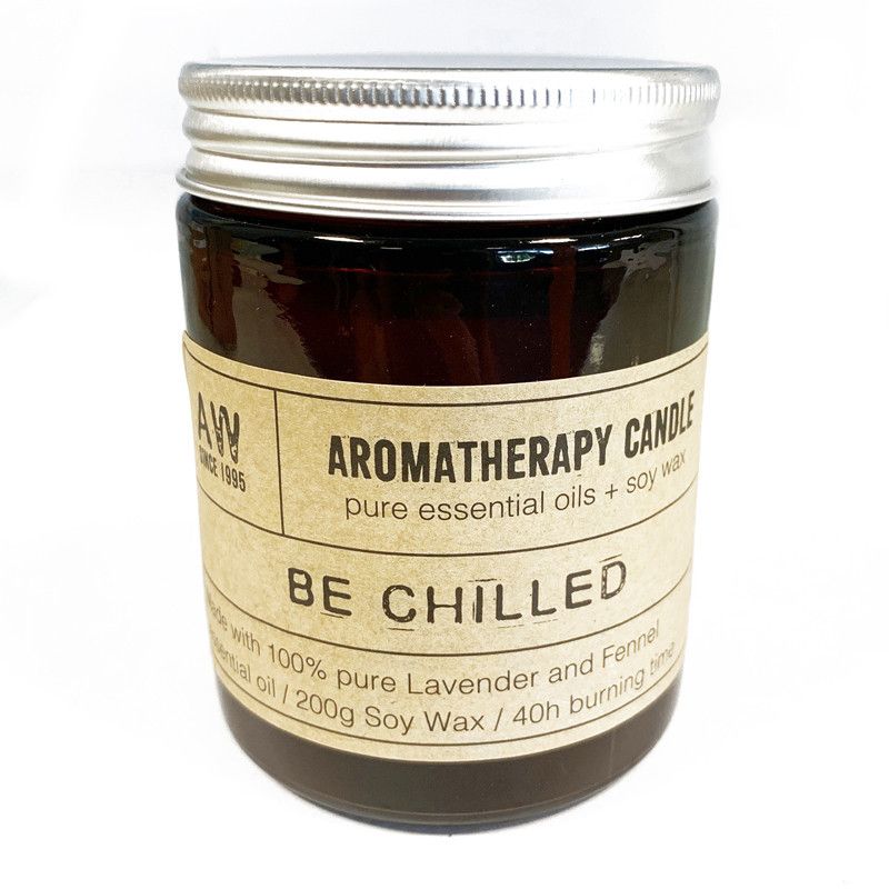 Aromatherapie-Sojakerze 200g – Be Chilled